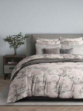 Постельная принадлежность Guten Morgen Постельное белье, бязь, 2 спальный с европростыней нав. 70х70,, розовый