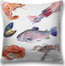 Постельная принадлежность JoyArty Декоративная наволочка sl_17284 поможет создать уют в доме. Изготовлена из плотной и гипоаллергенной ткани оксфорд, хорошо держит форму и не дает