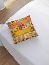 Постельная принадлежность JoyArty Наволочка декоративная "Марки Гавайи" на молнии, 45x45 см