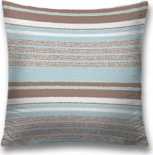 Постельная принадлежность JoyArty Наволочка декоративная "Разноцветные полосы" на молнии, 45x45 см