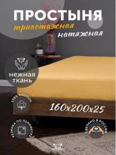 Постельная принадлежность Kupu-Kupu Простыня 160х200х25 см трикотажная на резинке 4627137842035