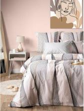 Постельная принадлежность Ночь Нежна Постельное белье Рикки поплин, наволочки 50x70 евро