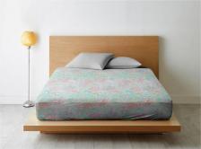 Постельная принадлежность Ночь Нежна Простыня на резинке из поплина Эрли (мята), Размер: 200 х 200