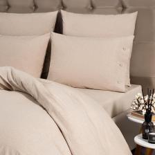 Постельная принадлежность Prime Prive Простыня на резинке Смоген 160х200+30 бежевый