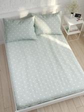 Постельная принадлежность Сказка Простынь на резинке "Николь" натяжная 140х200 см 2-спальная