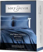 Постельная принадлежность Soft Silver Антибактериальная простыня Antibacterial Bedsheet King Size, 260х270 см. Цвет: "Круиз", коллекция Diamond