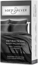 Постельная принадлежность Soft Silver Набор наволочек Antibacterial Beauty Pillowcases, 50х70 см. Цвет: "Серый космос", коллекция Diamond