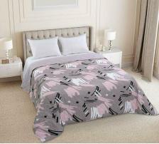 Постельная принадлежность Текс-Дизайн Покрывало стеганое на кровать Взмах кисти, перкаль, 200х225, П200225ВзмК