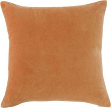 Постельная принадлежность Tkano Чехол на подушку из хлопкового бархата коричневого цвета из коллекции essential, 45х45 см