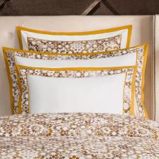 Постельная принадлежность Togas Комплект наволочек Нурим 50 х 70 см сатин оранжевый 2 шт