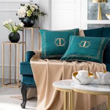 Постельная принадлежность Togas Подушка декоративная Орейн бирюзовая 45x45 см