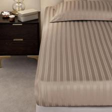 Постельная принадлежность Togas Простыня на резинке Саккард 160х200 см, бежевый