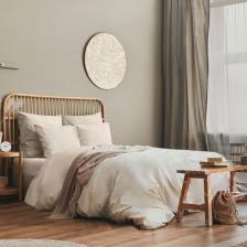 Постельная принадлежность Волшебная ночь Простыня Naturel 148 х 215 см перкаль белая