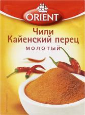 Приправа Orient Чили кайенский перец молотый, 12 г