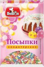 Приправа Preston Посыпки кондитерская декоративная, радуга-вермишель 7 г