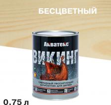 Пропитка Акватекс Антисептик Викинг декоративный для дерева бесцветный 0,75 л