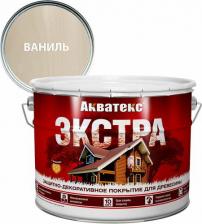 Пропитка Акватекс экстра защитно-декоративное покрытие, ваниль, 10л