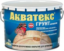 Пропитка Акватекс Грунт-антисептик для дерева, 9 л