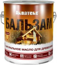 Пропитка Акватекс Натуральное масло для дерева Бальзам, матовое, 2,2 л, тик