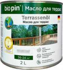 Пропитка Bio-pin Масло для террас 4010 Terrassenol 4011252401787