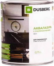 Пропитка Dusberg Аквалазурь с пчелиным и карнаубским воском на бесцветной основе является идеальным решением для всех ваших строительных и отделочных потребностей 4680173471911