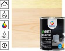 Пропитка Eskaro Воск для бани Saunavaha Vihta бесцветный, 0,9л