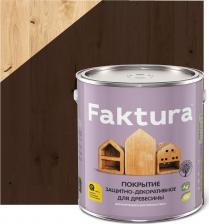 Пропитка Faktura покрытие защитно-декоративное с льняным маслом, ионами серебра,для вн/нар.,палисандр