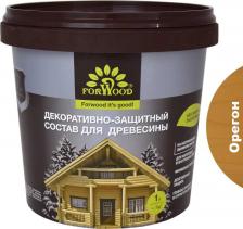 Пропитка Forwood Декоративно-защитный состав для древесины ВДПФ-1601 орегон, 1 л 4630058024435