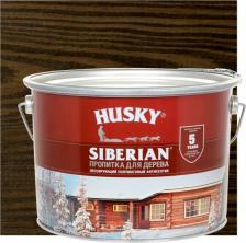 Пропитка Husky Пропитка для дерева SIBERIAN полуматовая палисандр 9л
