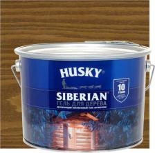 Пропитка Husky Пропитка для дерева SIBERIAN полуматовый орех 9л