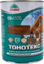 Пропитка Krona Защитно-декоративный состав для дерева Тонотекс 4602666339706