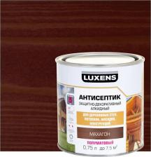 Пропитка Luxens Антисептик алкидный полуматовый махагон 0.75 л
