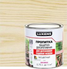 Пропитка Luxens Пропитка для садовой мебели сатинированная бесцветная 0.75 л