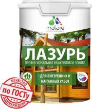 Пропитка Malare Лазурь-антисептик для дерева - это специализированный лакокрасочный материал на акриловой основе, который объединяет в себе лучшие свойства лака и 4660504765971