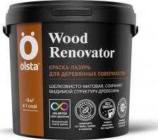Пропитка Olsta Краска-лазурь wood renovator база c 2.7л