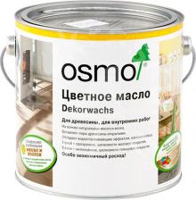 Пропитка Osmo Масло Dekorwachs Transparente Tone для дерева белое прозрачное 2,5 л