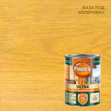 Пропитка Pinotex Антисептик Ultra декоративный для дерева бесцветный основа ЕС 0,9 л 4640294292802