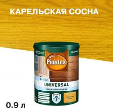 Пропитка Pinotex Антисептик Universal 2 в 1 декоративный для дерева карельская сосна 0,9 л