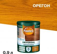 Пропитка Pinotex Антисептик Universal 2 в 1 декоративный для дерева орегон 0,9 л