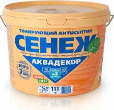 Пропитка Сенеж Пропитка СЕНЕЖАКВАДЕКОР111тик9кг