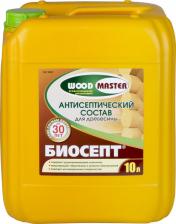 Пропитка WoodMaster Биосепт антисептический состав " 10 л Рогнеда