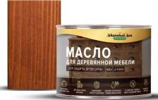 Пропитка Здоровый дом Масло для садовой мебели цвет махагон 0.5 л