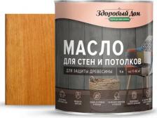 Пропитка Здоровый дом Масло для стен и потолков цвет дуб 1 л