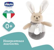 Погремушка Chicco Игрушка-погремушка "Зайчик Doudou" 0м+