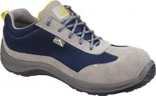 Рабочая одежда, обувь Delta Plus Полуботинки рабочие замша/полиэстер с защитным подноском синий/серый ASTI S1P 3295249197797