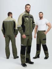 Рабочая одежда, обувь Факел Костюм мужской рабочий "Формула" изготовлен в соответствии с ГОСТ и включает в себя два предмета: рабочая куртка мужская + брюки рабочие.Укороченная 4680413365024