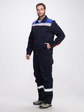 Рабочая одежда, обувь Факел Рабочий костюм мужской "Фаворит-2 СОП" состоит из двух элементов: мужская рабочая куртка + полукомбинезон рабочий.Спецодежда мужская оснащена