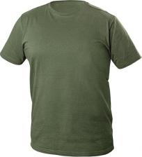 Рабочая одежда, обувь Hoegert Футболка VILS хлопок, темно-зеленая, р. L HT5K426-L