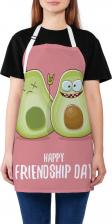 Рабочая одежда, обувь JoyArty Кухонный фартук Половинки авокадо, универсальный размер для женщин и мужчин ap_91964 может скрасить даже обыденное приготовление пищи. Изготовлен