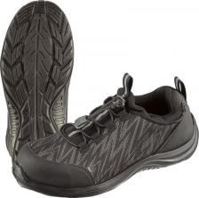 Рабочая одежда, обувь Мистраль Кроссовки Light ПУ из текстиля черные с металлическим подноском 4680092184824